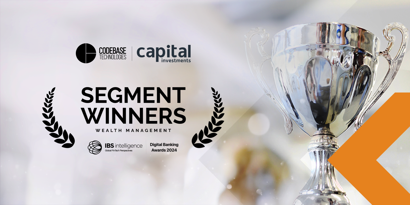 شركة كودبيس تكنولوجيز وكابيتال للاستثمارات تفوزان بجائزة إدارة الثروات في IBS Intelligence Digital Banking Awards لعام ٢٠٢٤